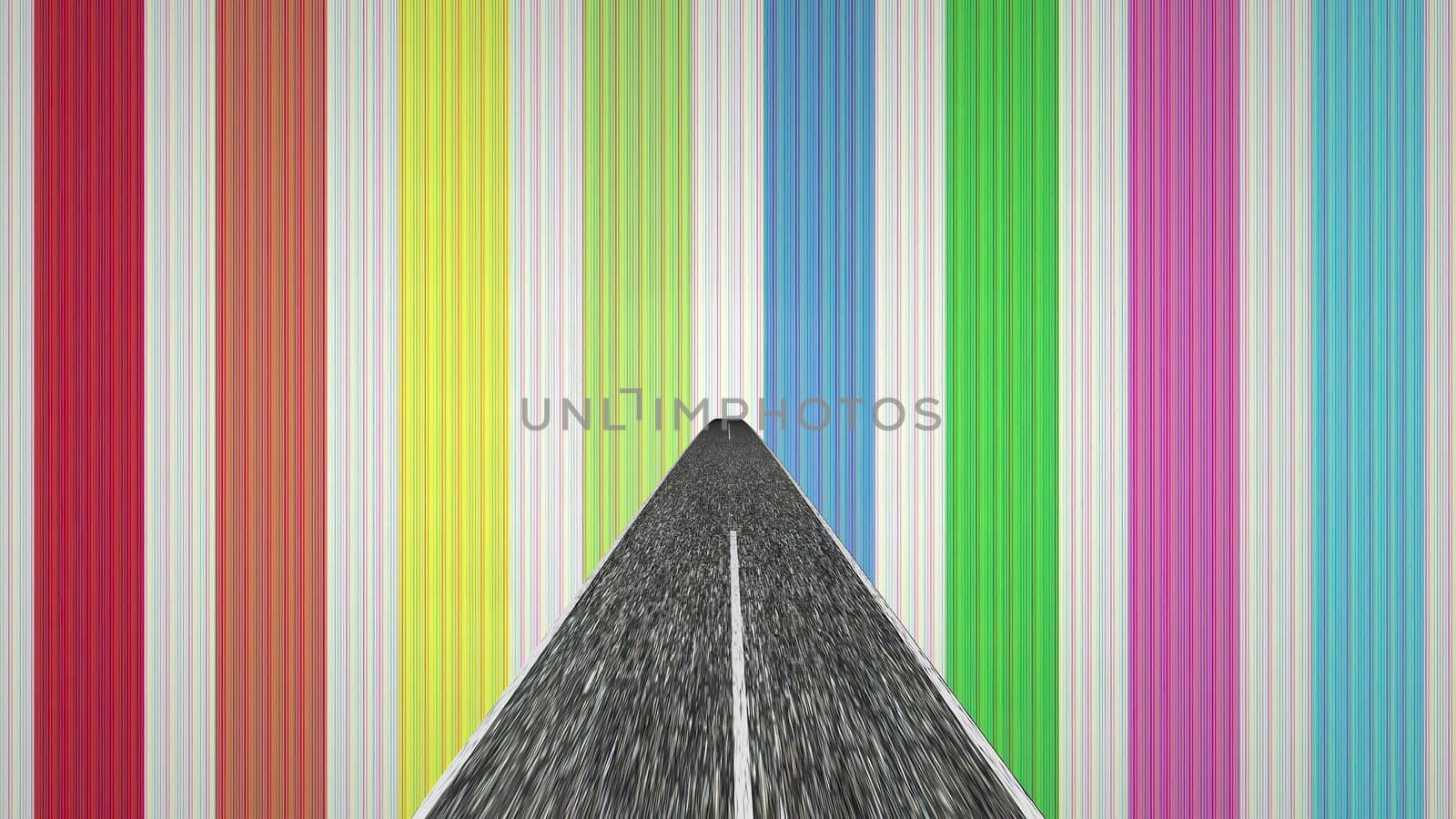 Driving to the world of illusion,Driving to the world of illusion