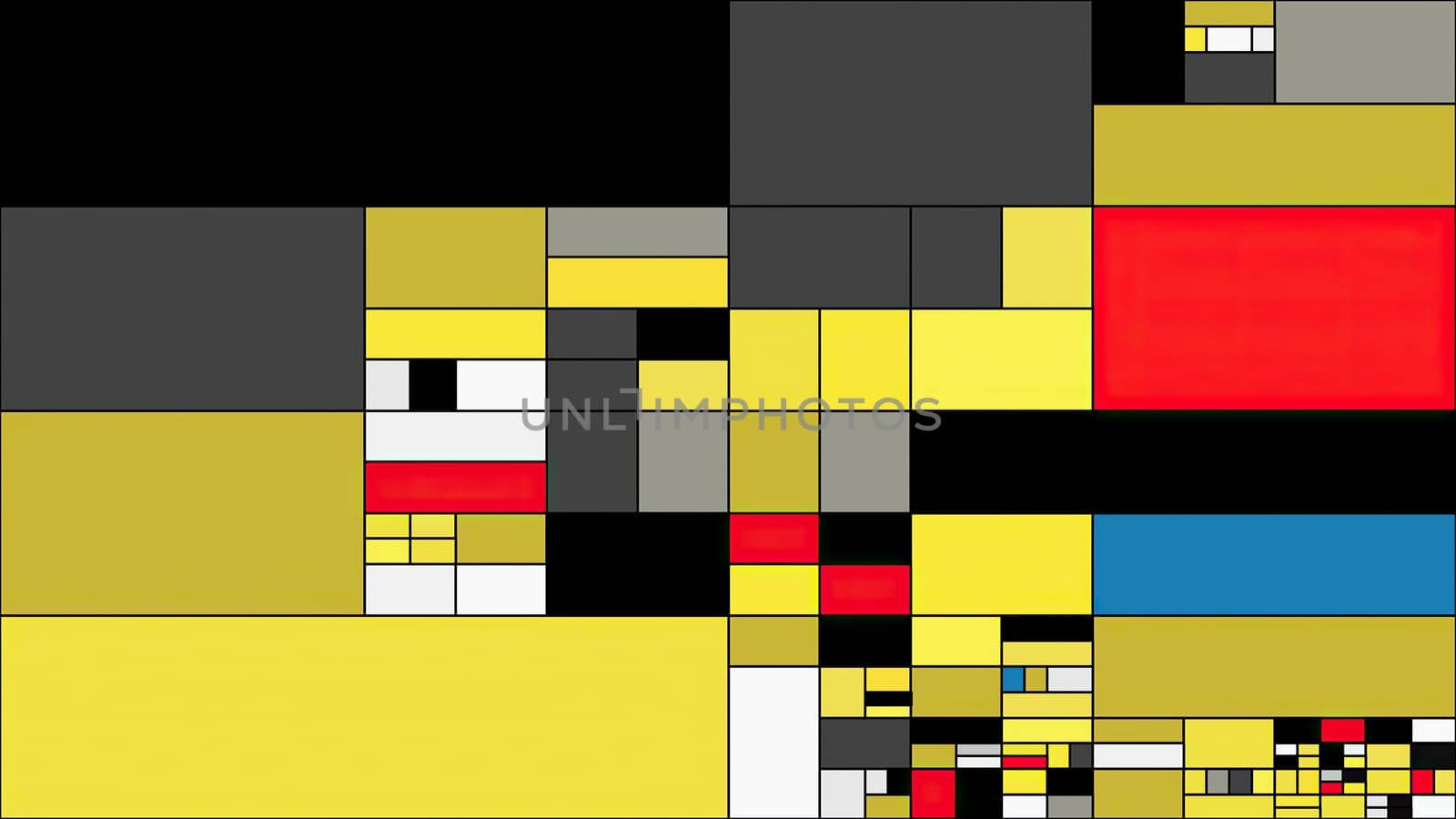 Colorful rectangles mondrian style art illustration,Colorful rectangles mondrian style art illustration