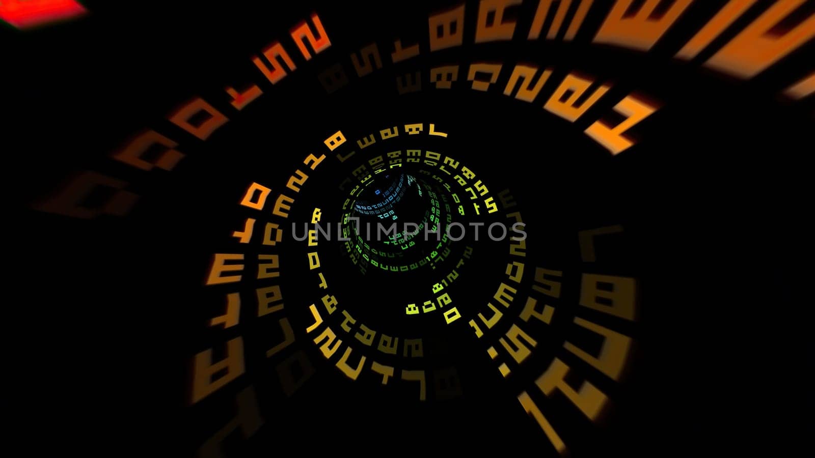 Driving through the binary data tunnel,Driving through the binary data tunnel