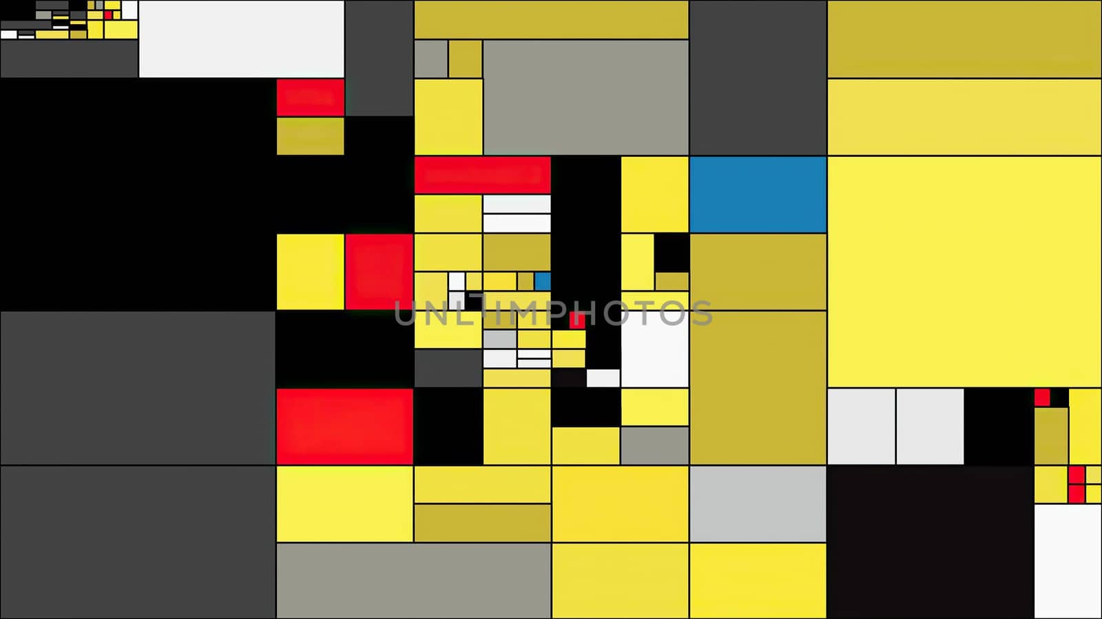 Colorful rectangles mondrian style art illustration,Colorful rectangles mondrian style art illustration