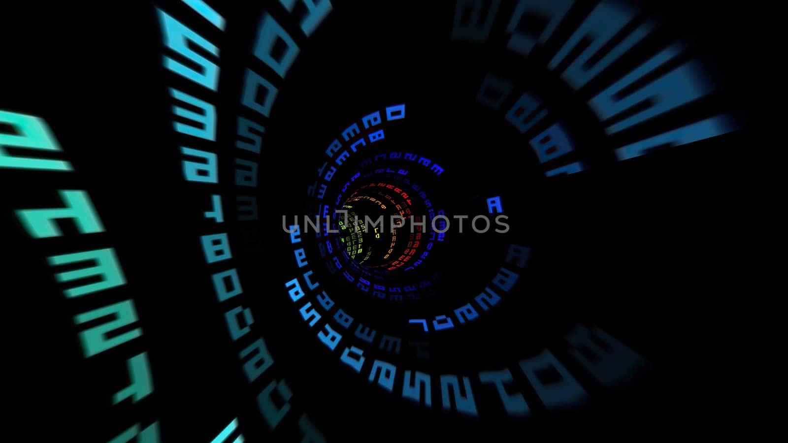 Driving through the binary data tunnel,Driving through the binary data tunnel