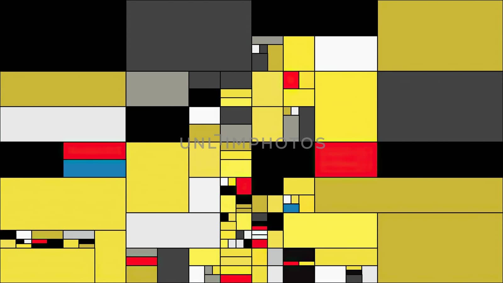 Colorful rectangles mondrian style art illustration,Colorful rectangles mondrian style art illustration