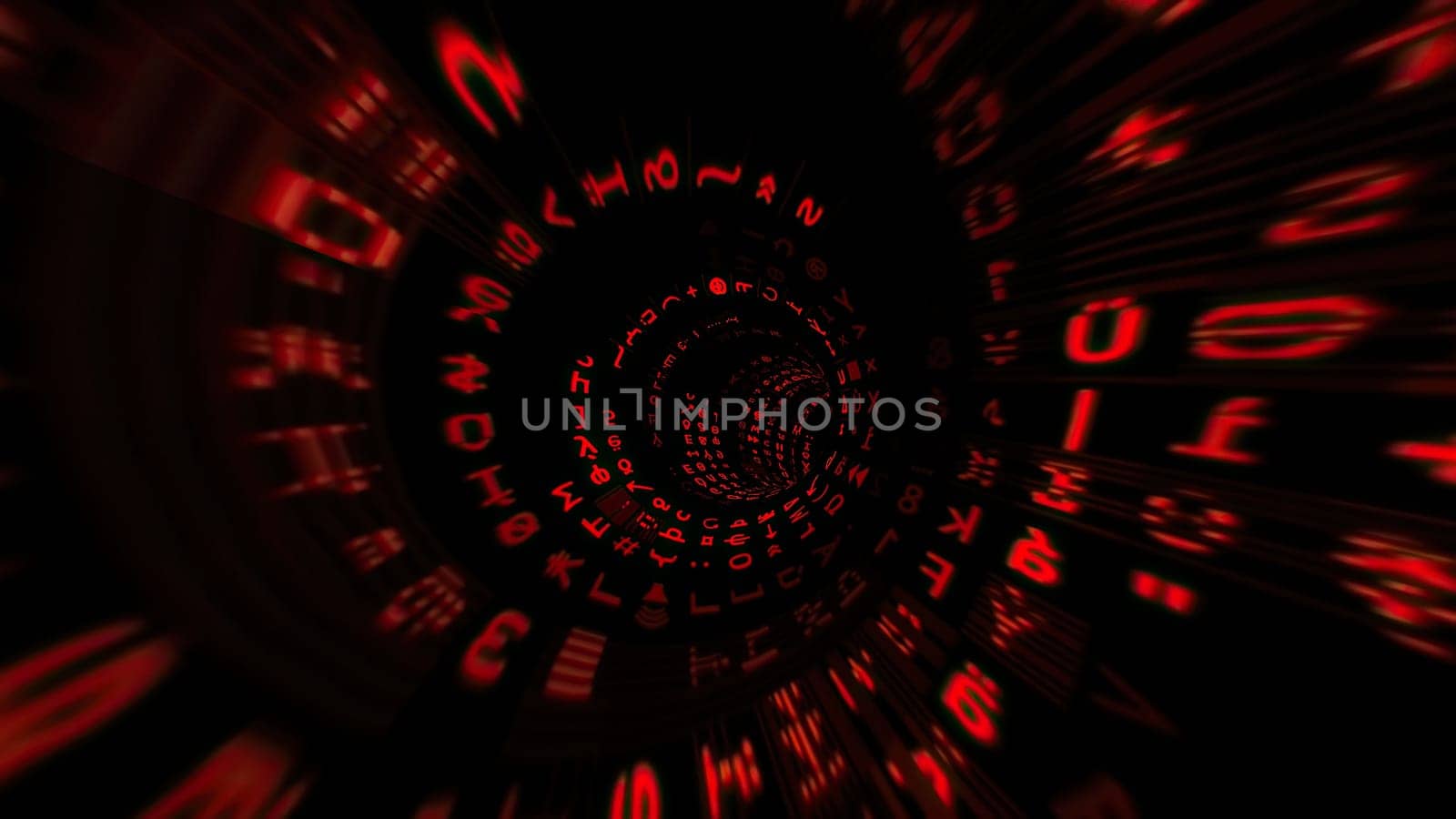 Driving through the binary data tunnel,Driving through the binary data tunnel