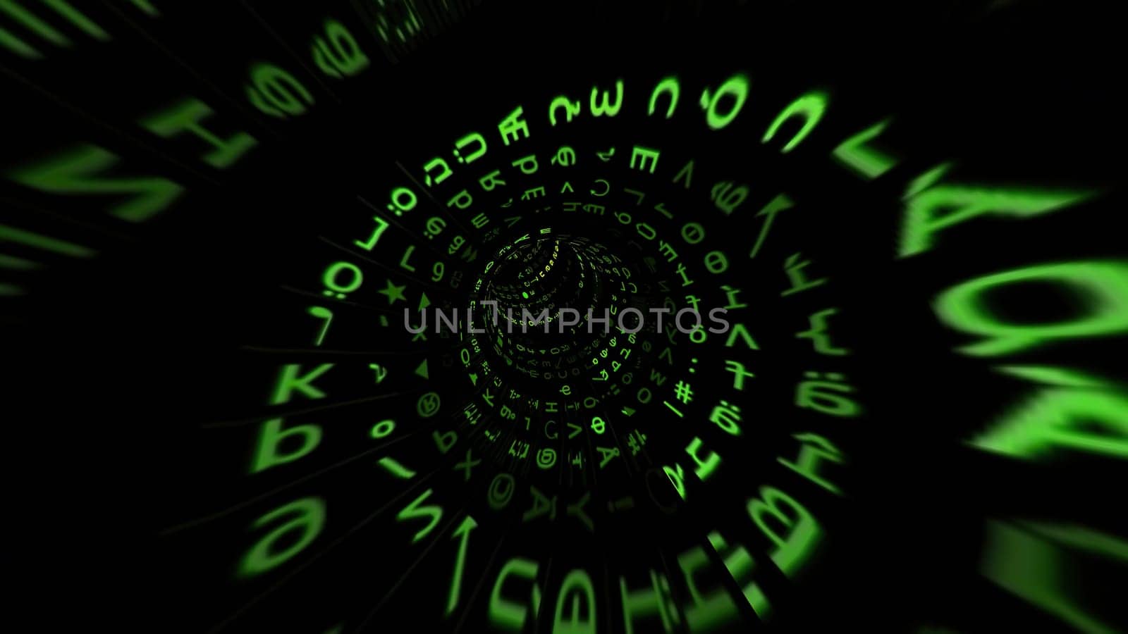 Driving through the binary data tunnel,Driving through the binary data tunnel