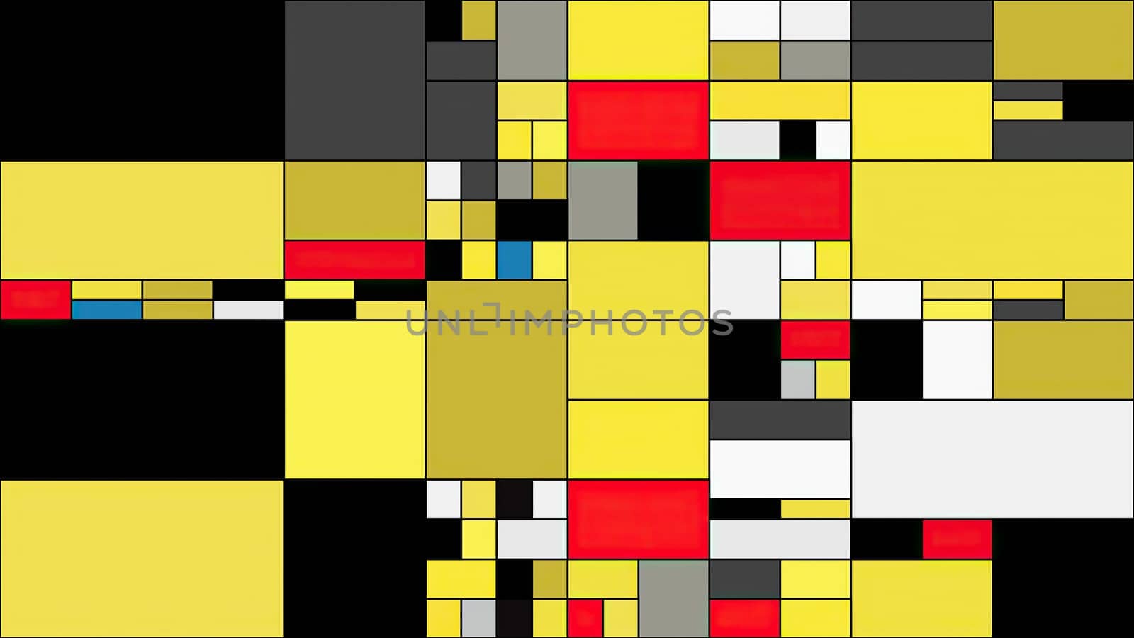 Colorful rectangles mondrian style art illustration,Colorful rectangles mondrian style art illustration