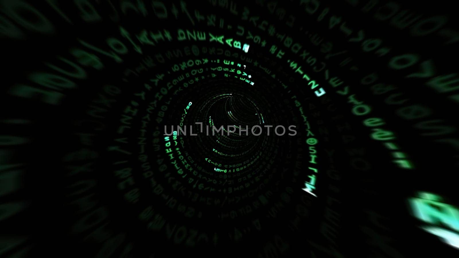 Driving through the binary data tunnel,Driving through the binary data tunnel