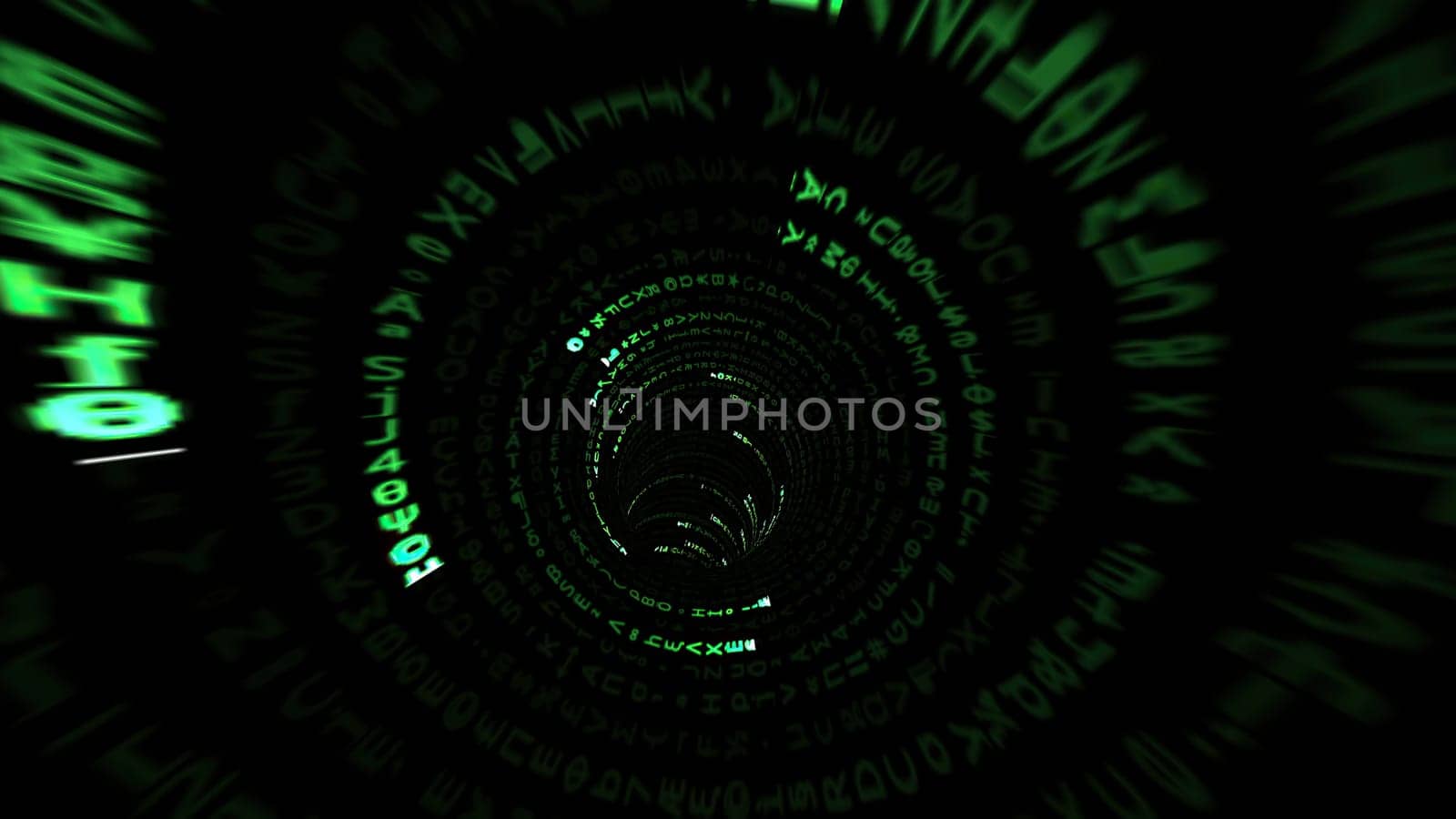 Driving through the binary data tunnel,Driving through the binary data tunnel