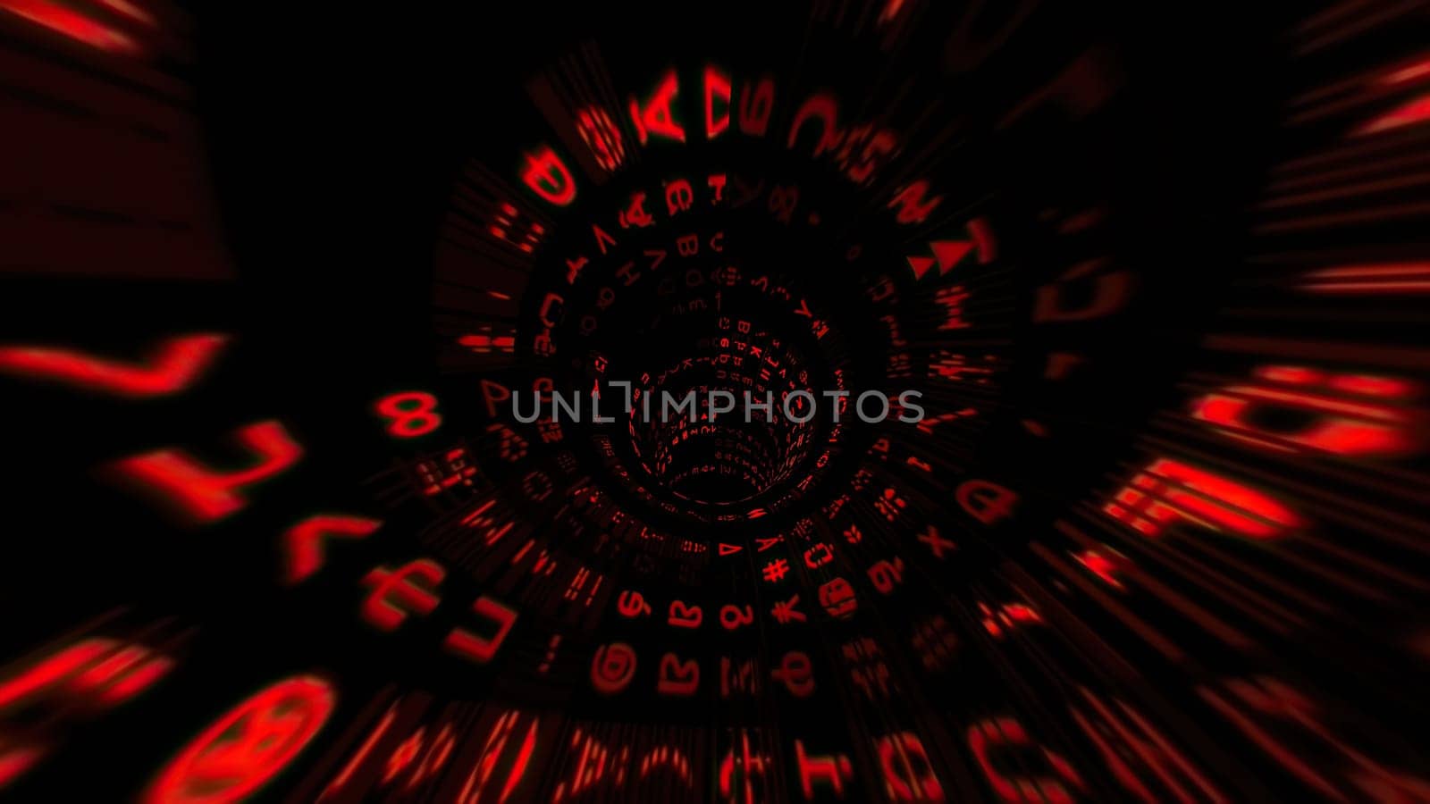 Driving through the binary data tunnel,Driving through the binary data tunnel