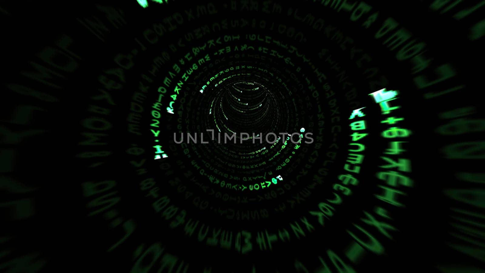 Driving through the binary data tunnel,Driving through the binary data tunnel