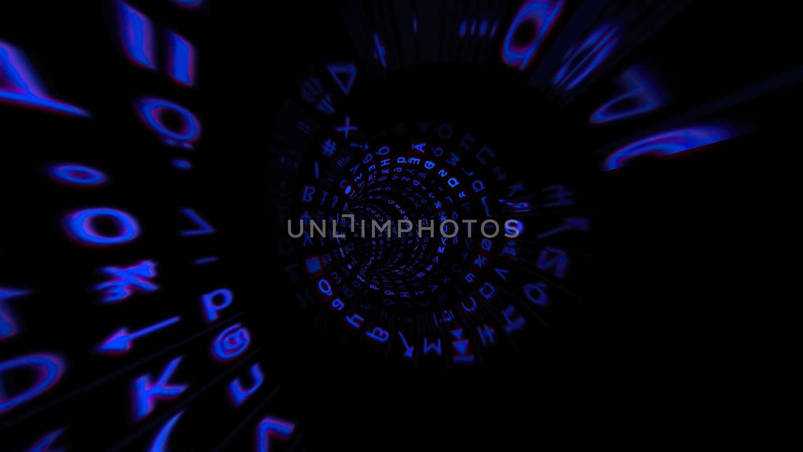 Driving through the binary data tunnel,Driving through the binary data tunnel