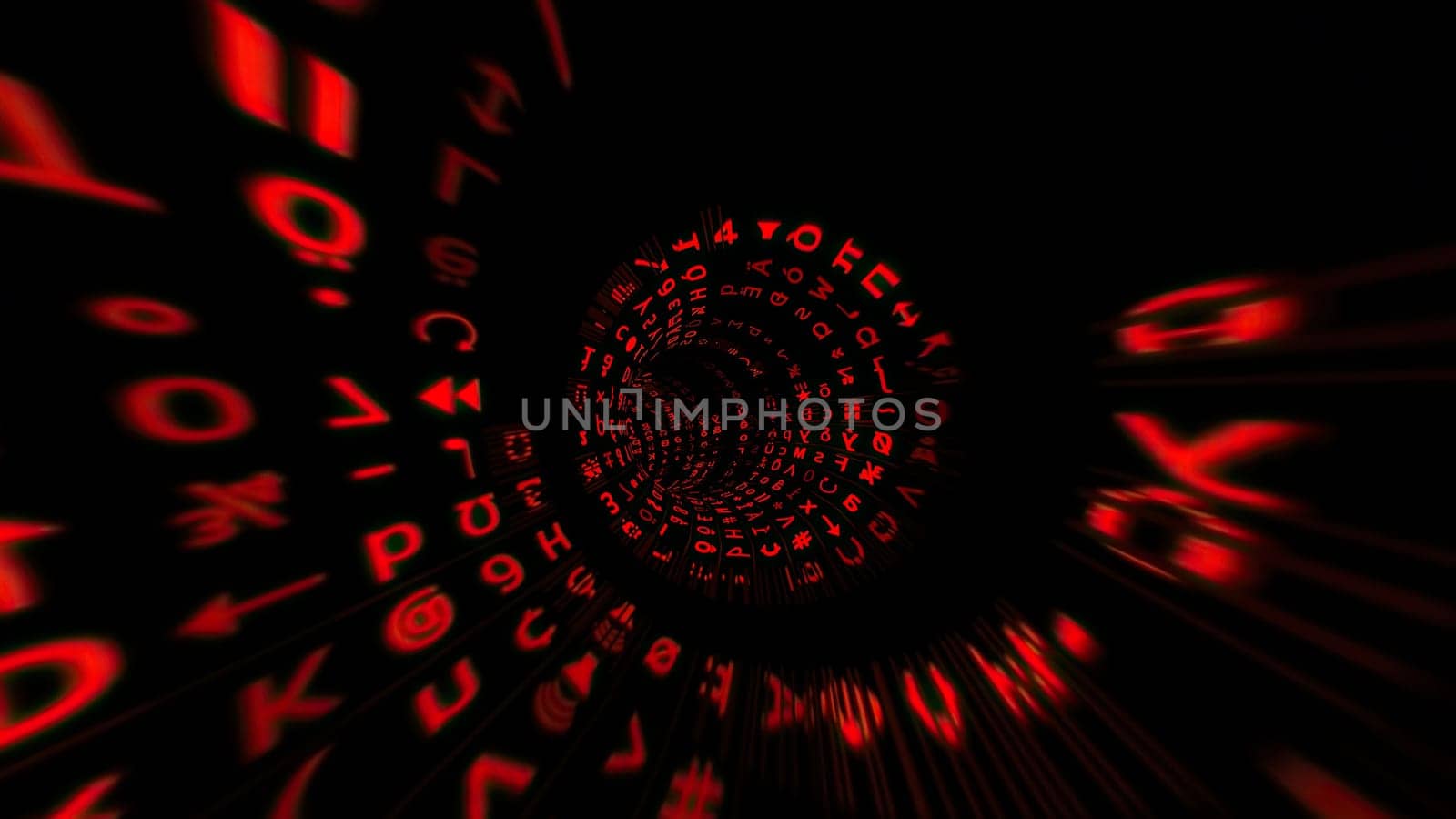 Driving through the binary data tunnel,Driving through the binary data tunnel
