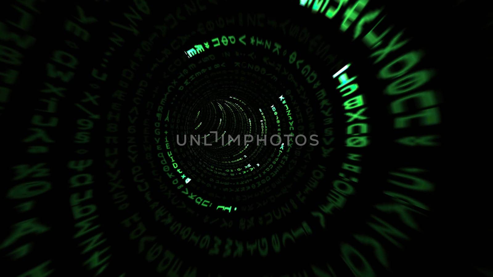 Driving through the binary data tunnel,Driving through the binary data tunnel