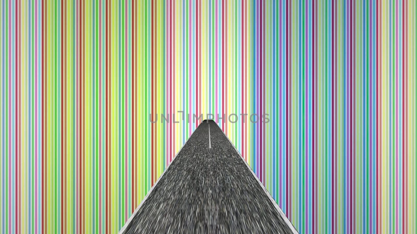 Driving to the world of illusion,Driving to the world of illusion
