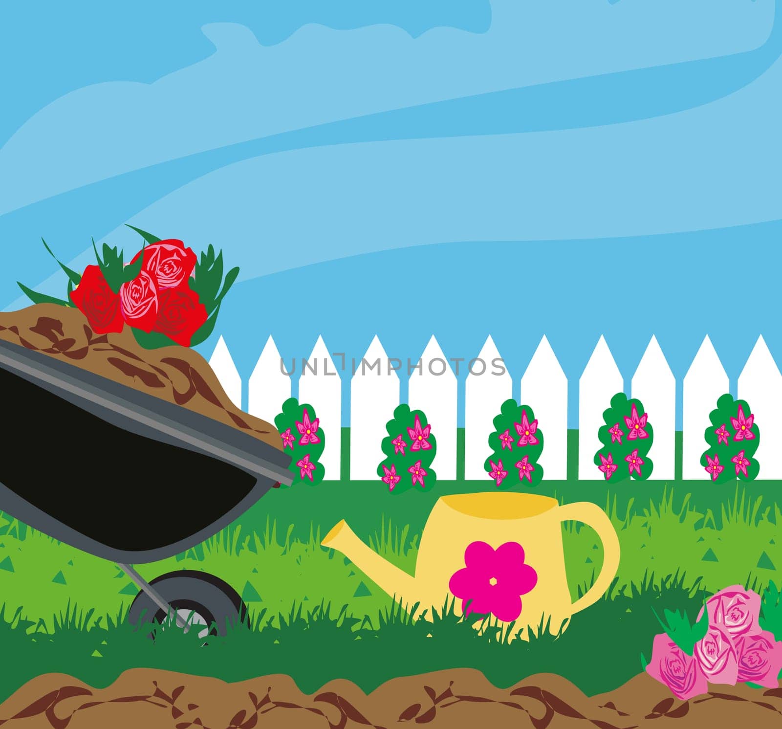 planting flowers