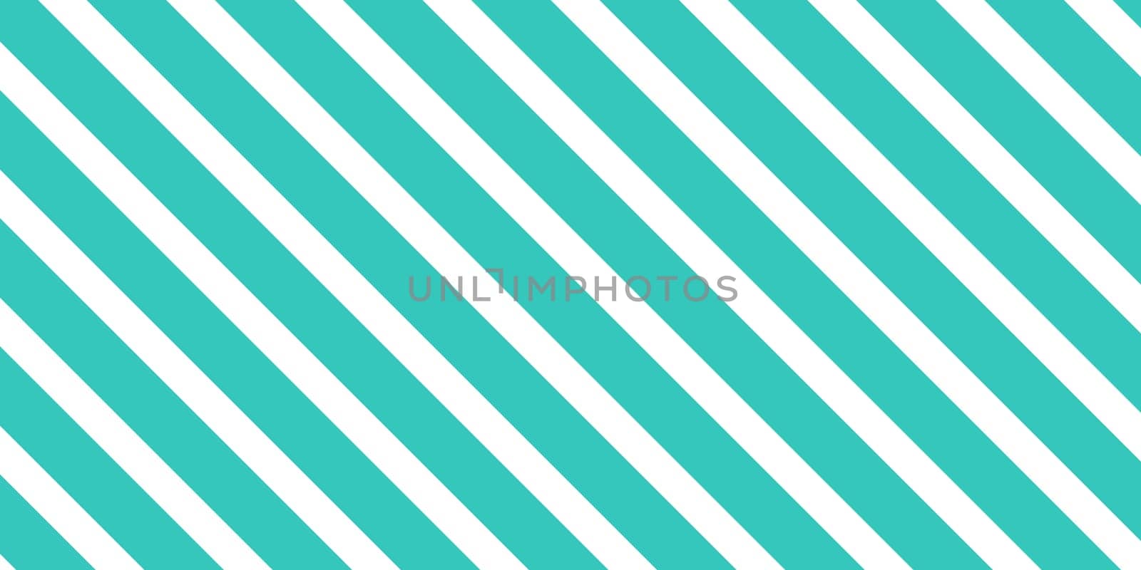 Diagonal striped pattern with turquoise and white color