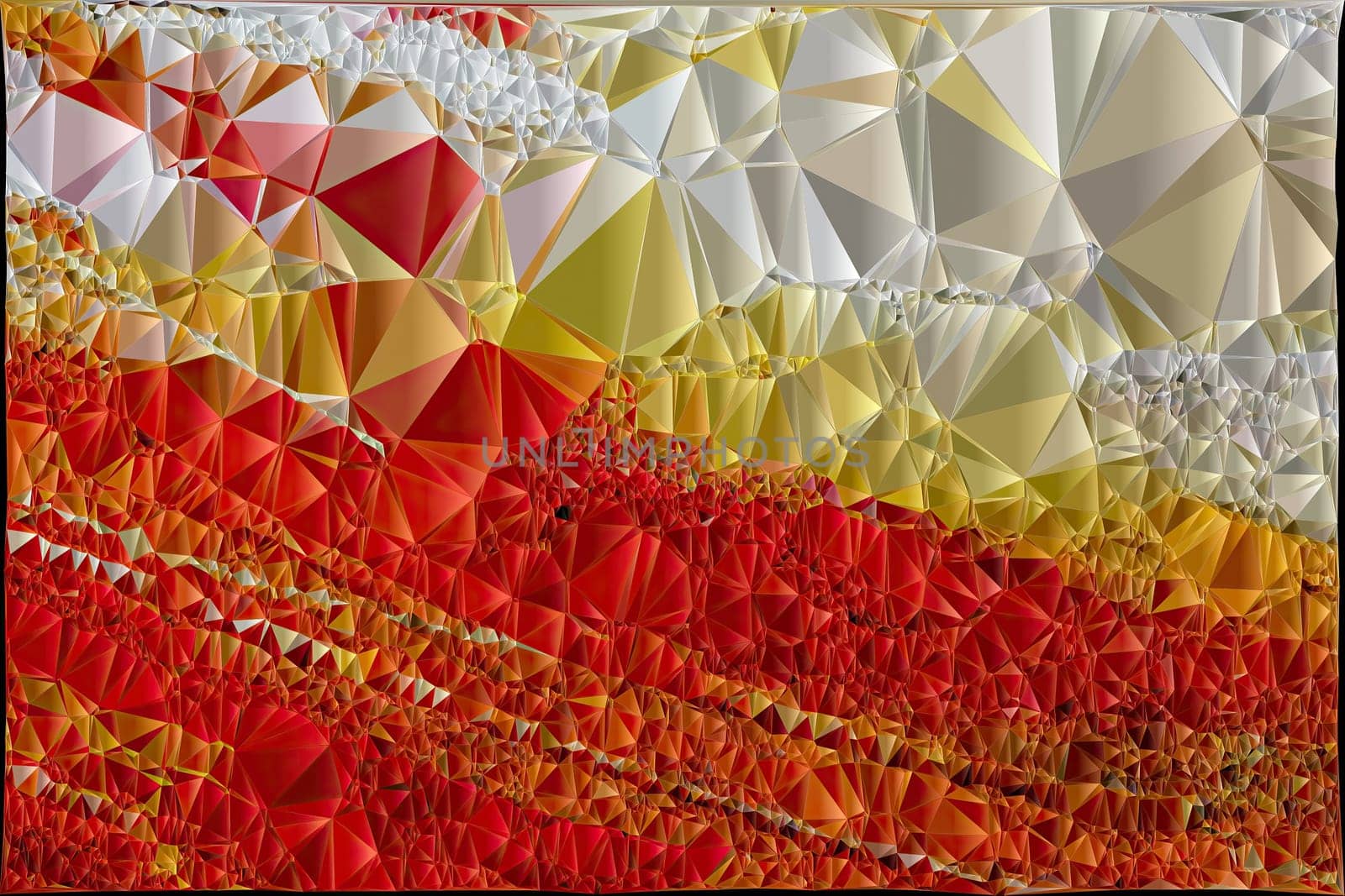 Polygonal geometric pattern triangles background
