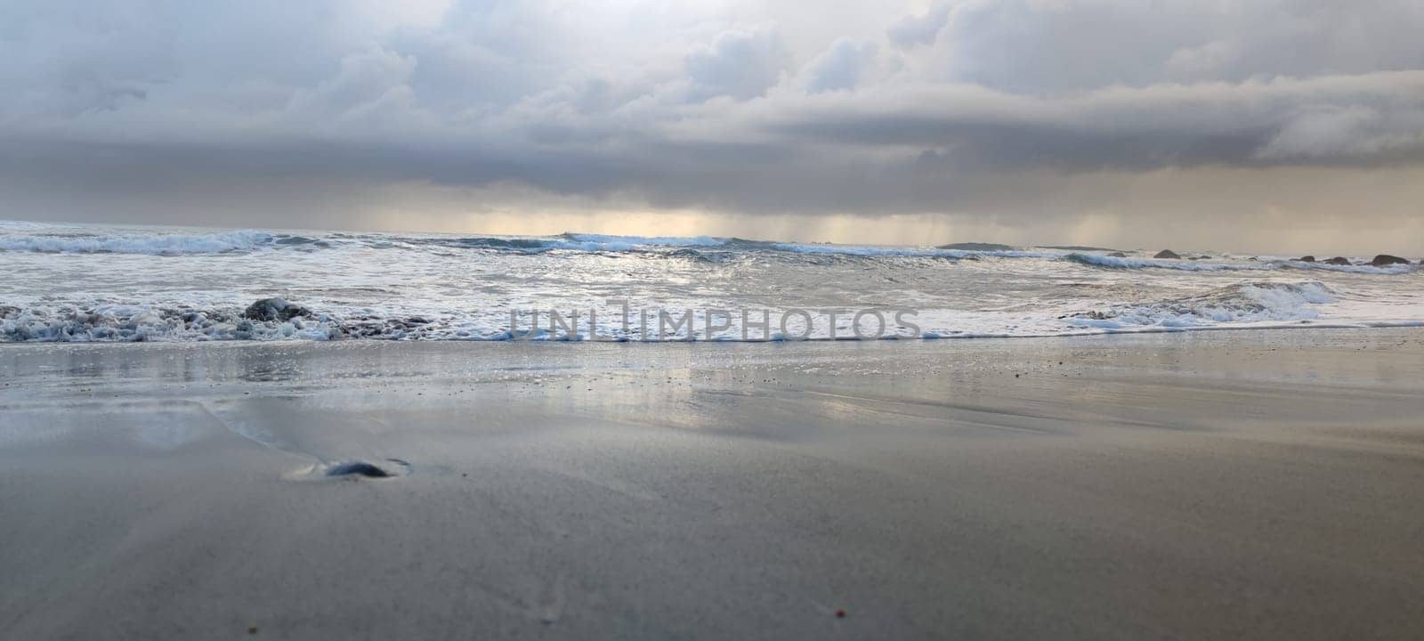 The Duli Beach (land of the sky), Taitung enjoys the beautiful coastline of Taitung, Taiwan