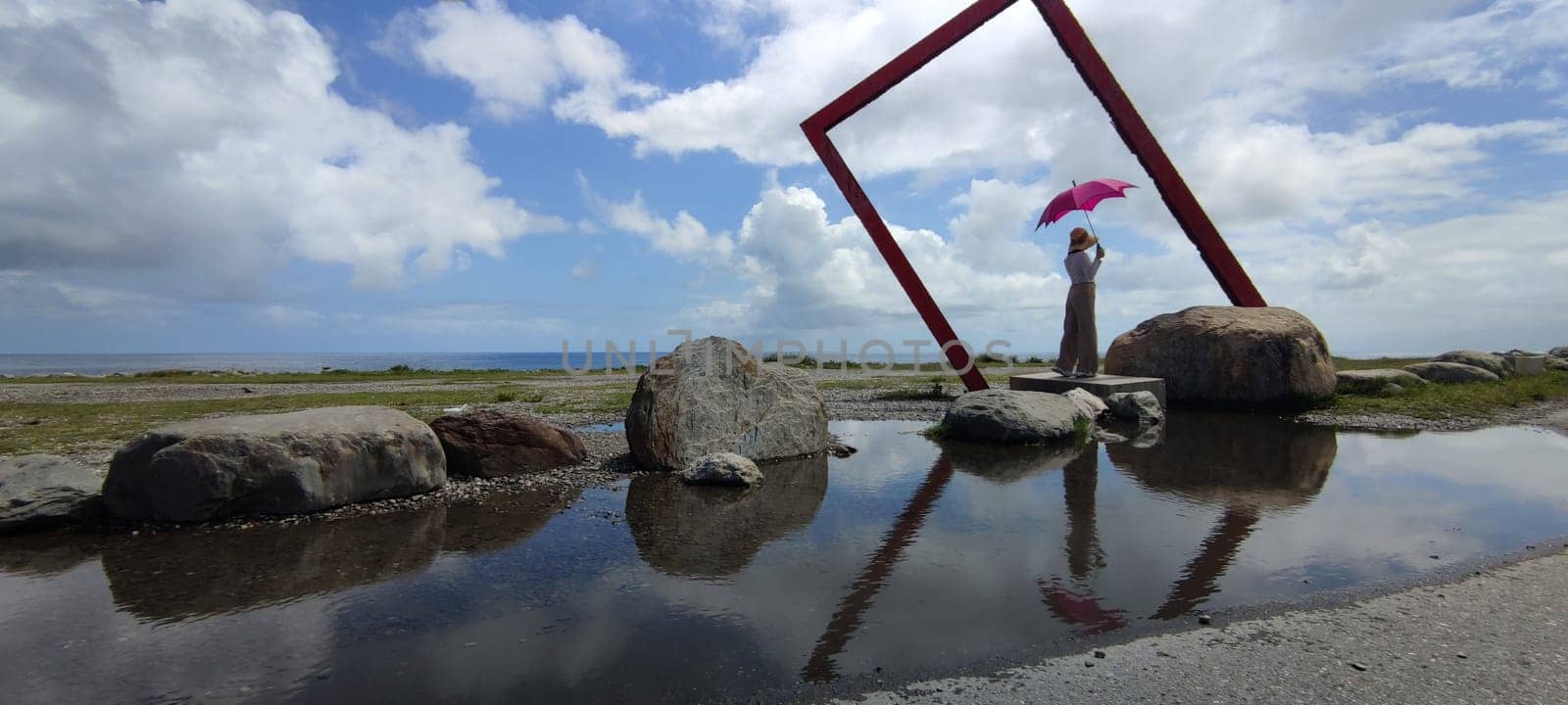 The International landmark of Seaside Park in Taitung, Taiwan