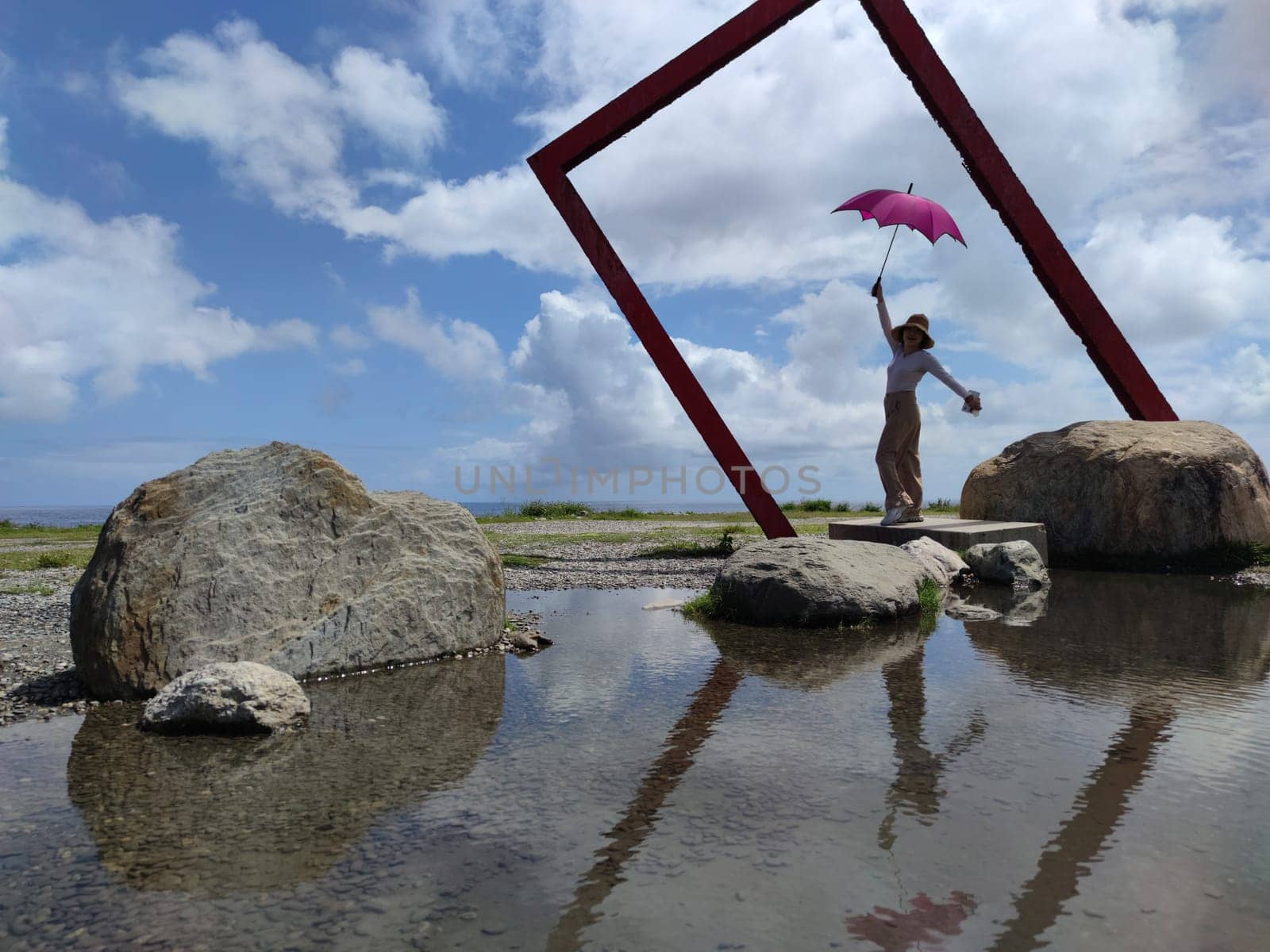 The International landmark of Seaside Park in Taitung, Taiwan