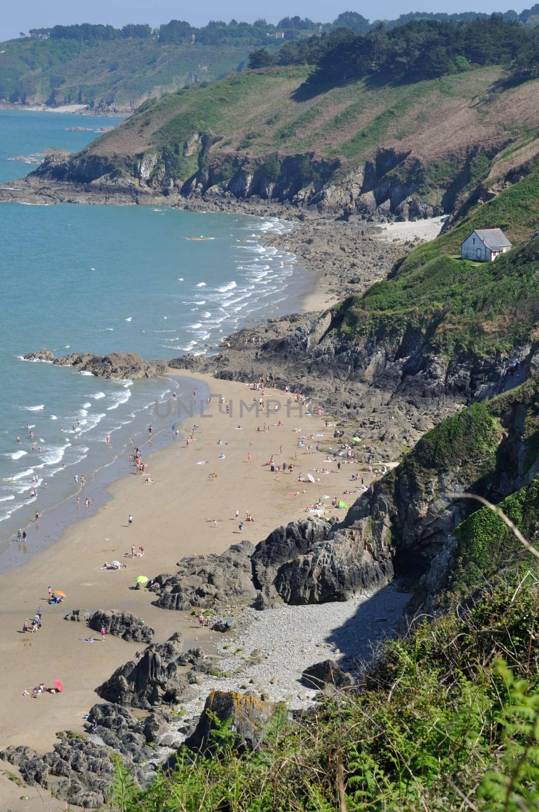 Plouha on the Brittany coast