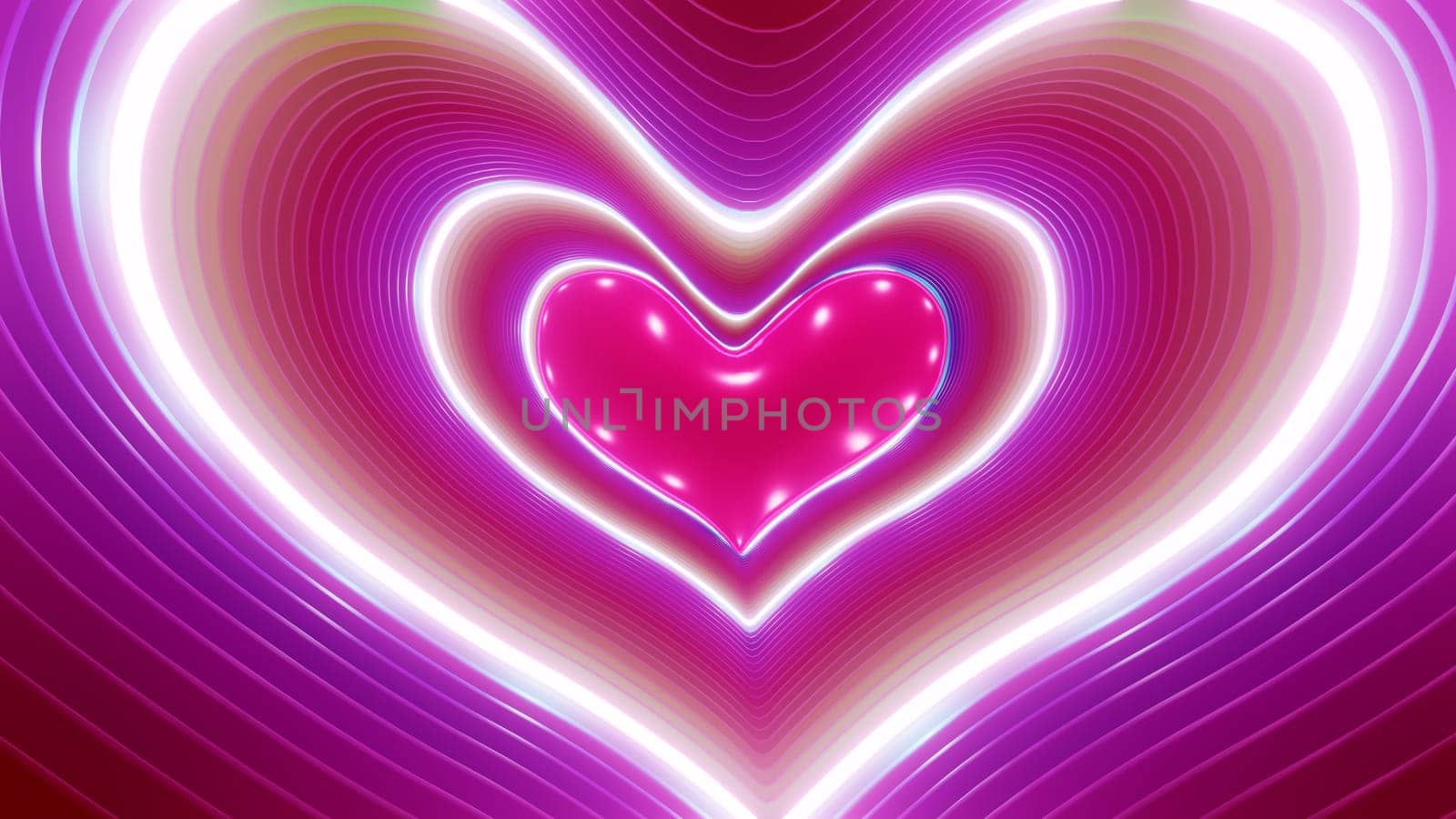 3D illustration Background for advertising and wallpaper in valentines and wedding scene. 3D rendering in decorative concept.