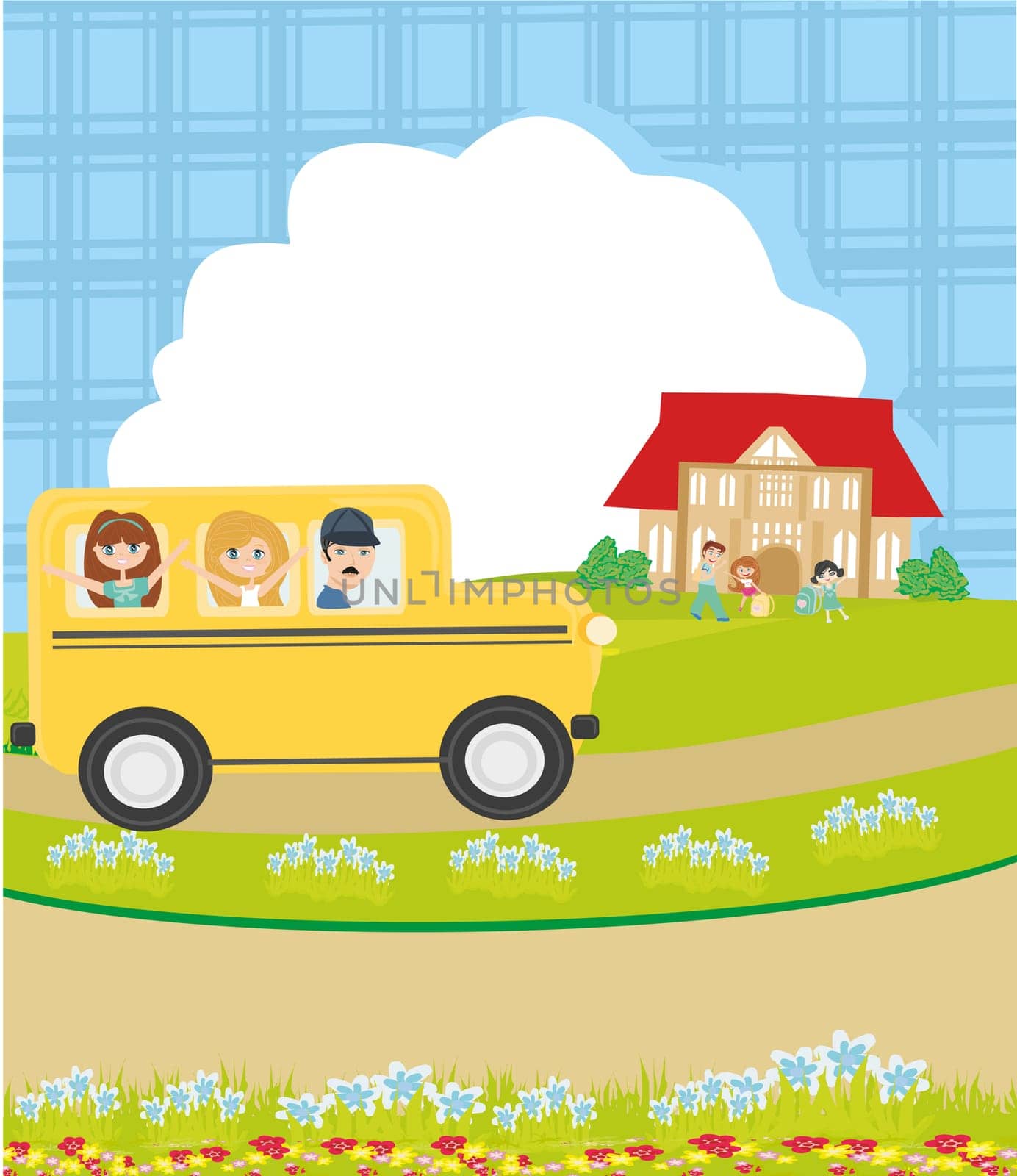 back to school card