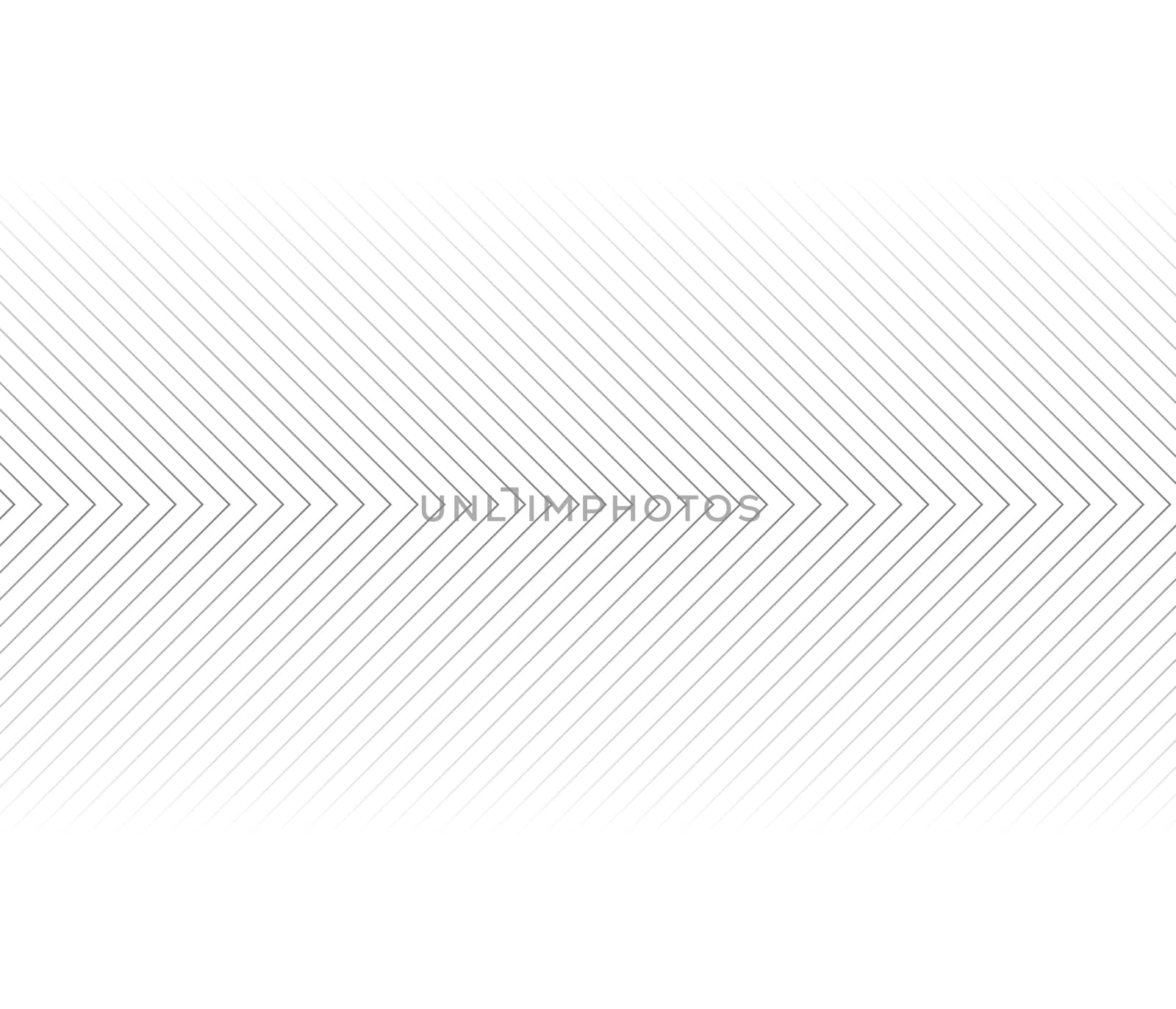 Gradient grey arrows on white background