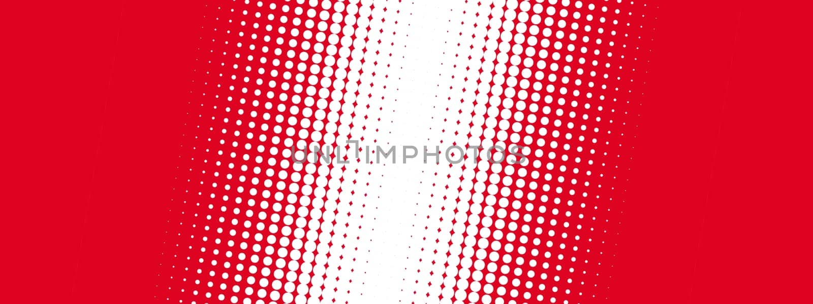 Red and white dotted background texture for presentation