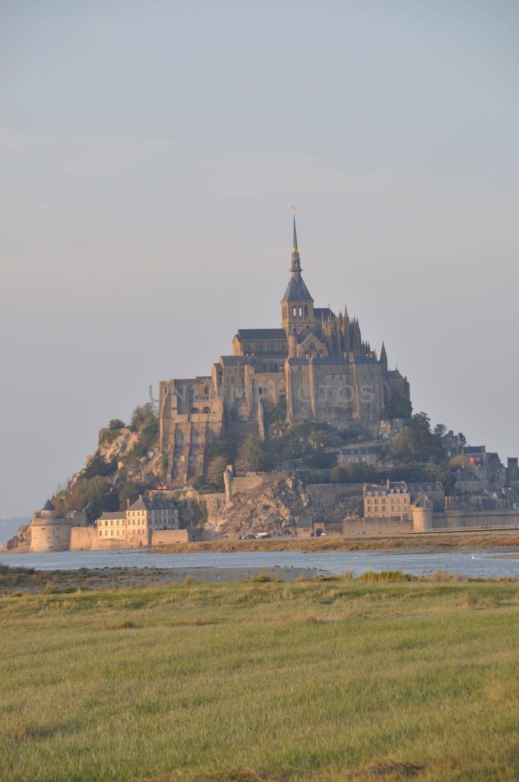 Mont Saint Michel, the Couesnon and salt marshes