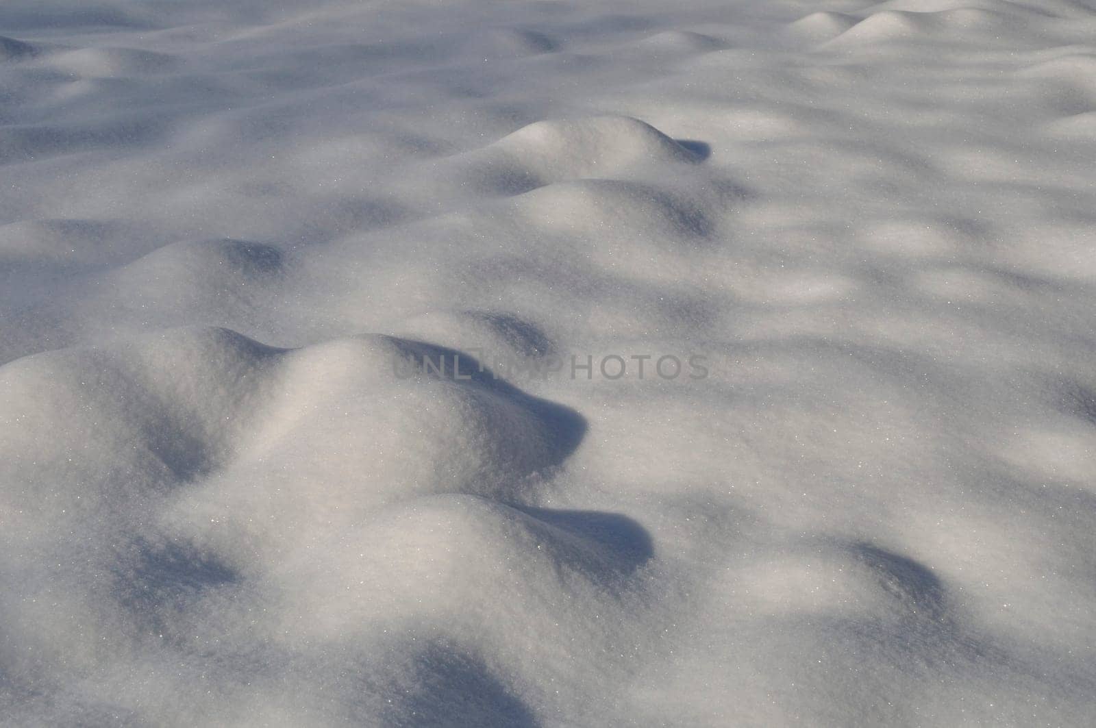 background of fresh snow texture