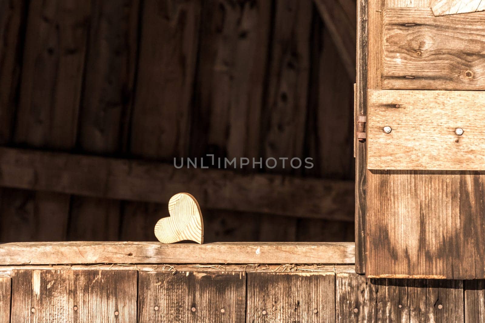 Wood and heart