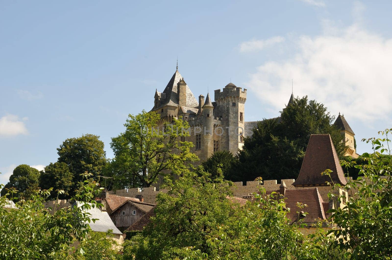 Village of Montfort in Périgord