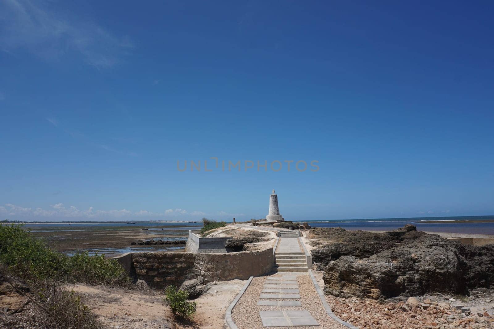 View onto the Vasco da Gama pillar in Malindi, Kenya