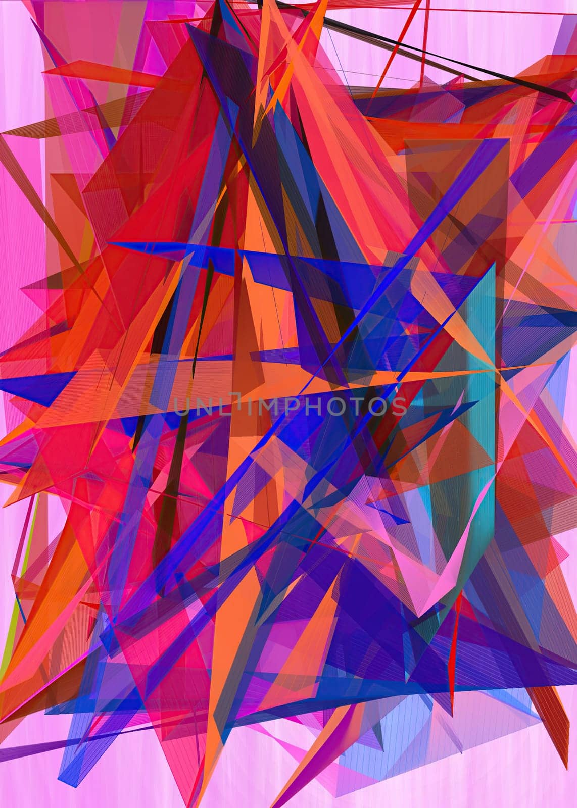 Polygonal geometric pattern triangles background