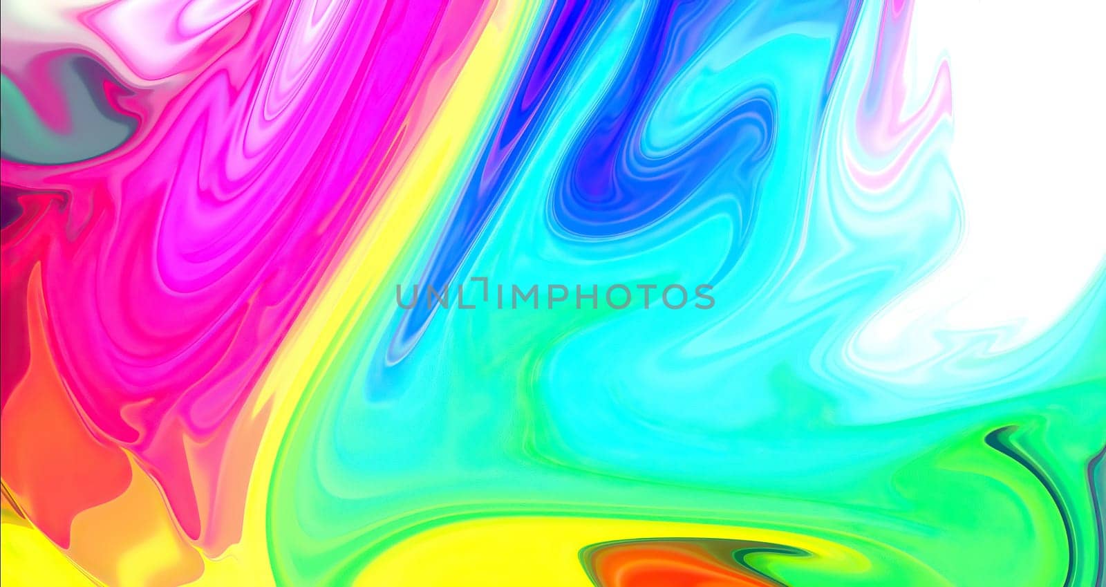 Colorful paint mix with gradient vivid colors ,Colorful paint mix with gradient vivid colors
