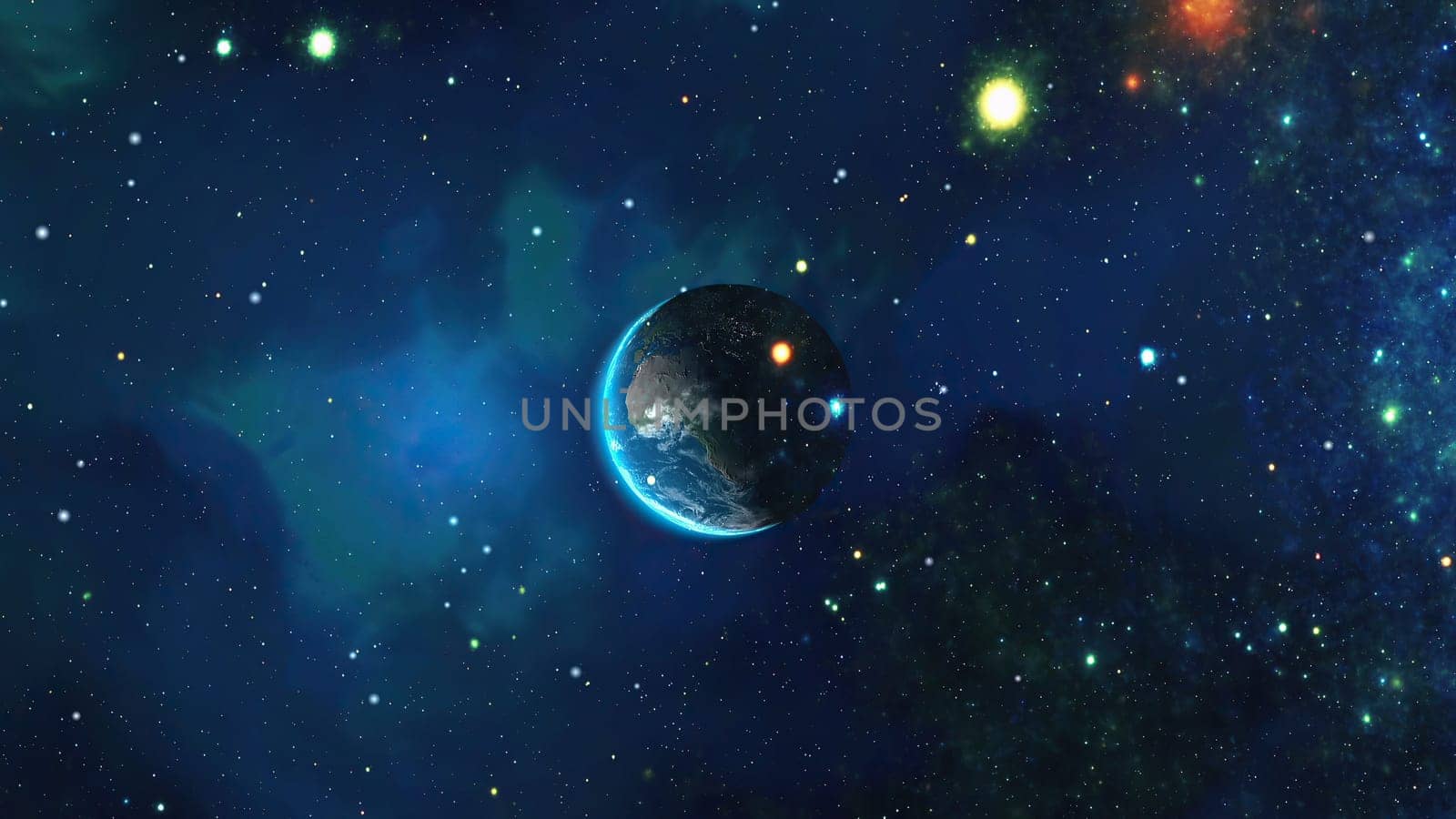 Planet Earth Seen From Space,Planet Earth Seen From Space