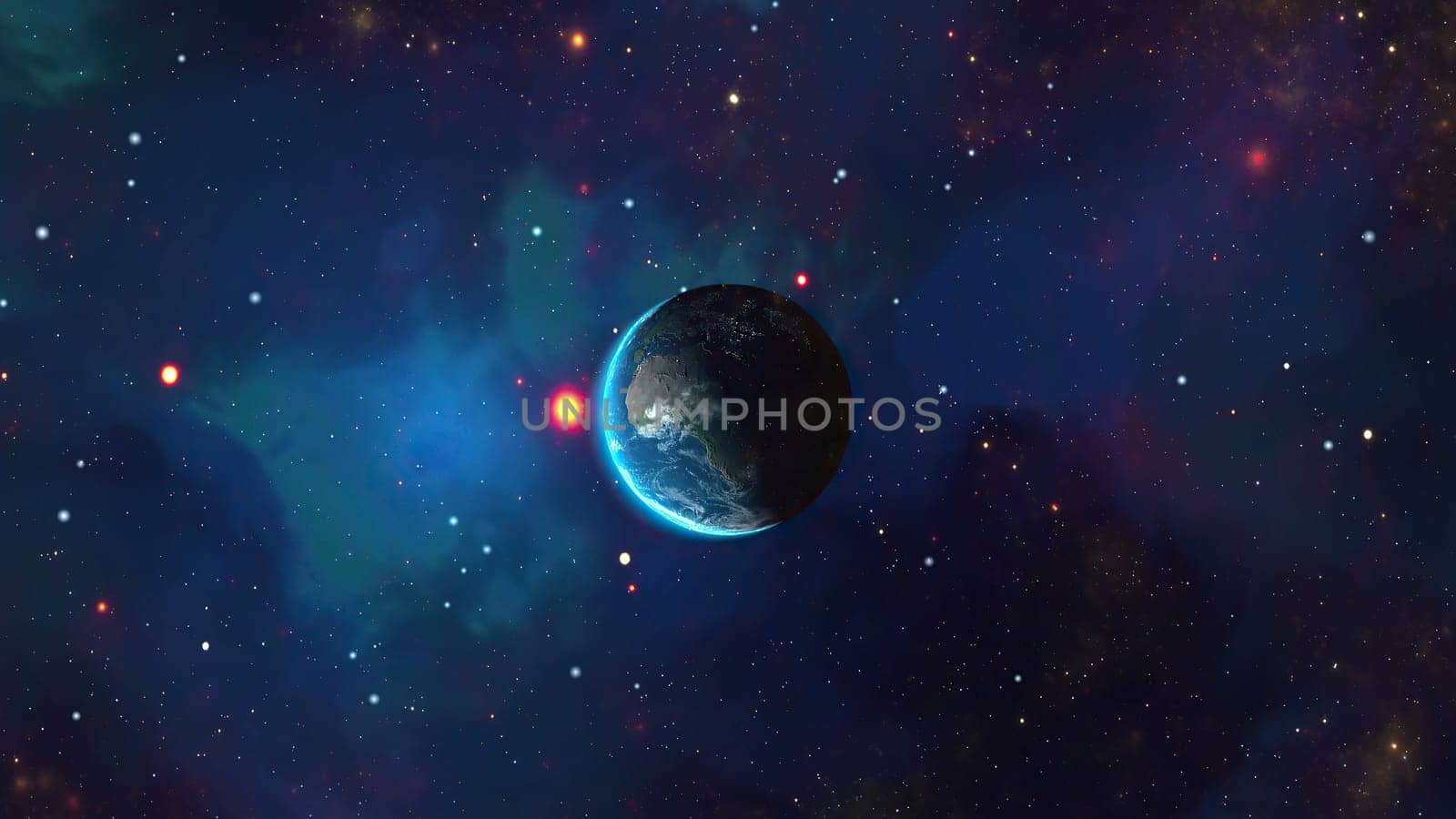 Planet Earth Seen From Space,Planet Earth Seen From Space