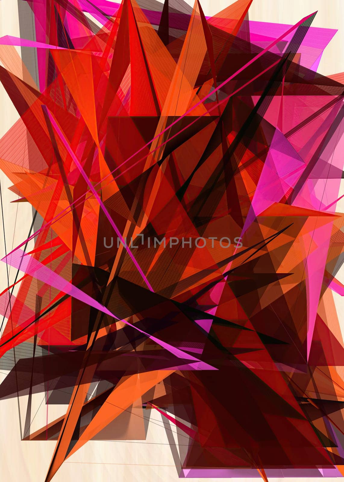 Polygonal geometric pattern triangles background