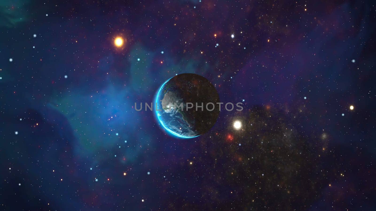 Planet Earth Seen From Space,Planet Earth Seen From Space