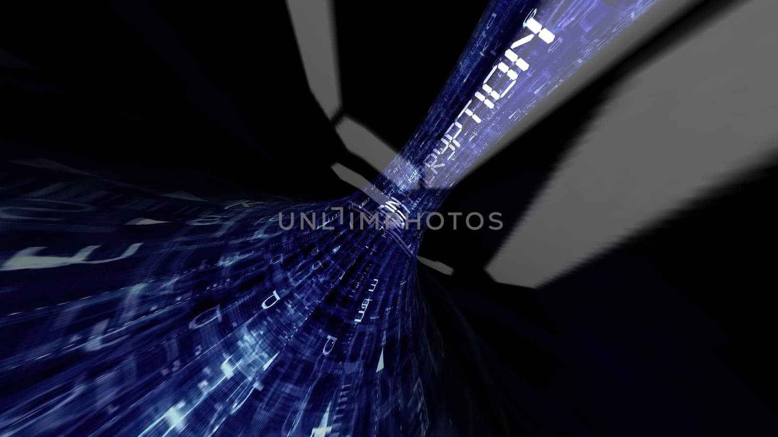 Driving through the encrypted data tunnel,Driving through the encrypted data tunnel