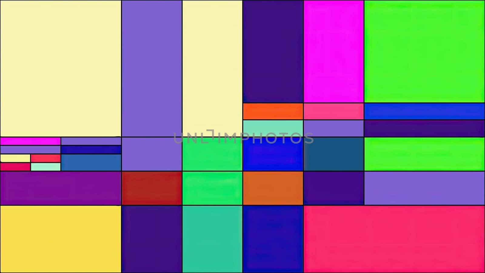 Colorful rectangles mondrian style art illustration,Colorful rectangles mondrian style art illustration