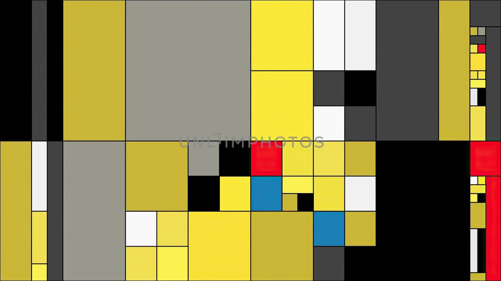 Colorful rectangles mondrian style art illustration,Colorful rectangles mondrian style art illustration