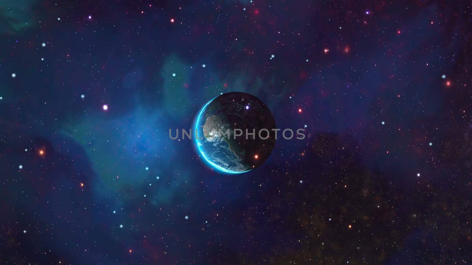Planet Earth Seen From Space,Planet Earth Seen From Space