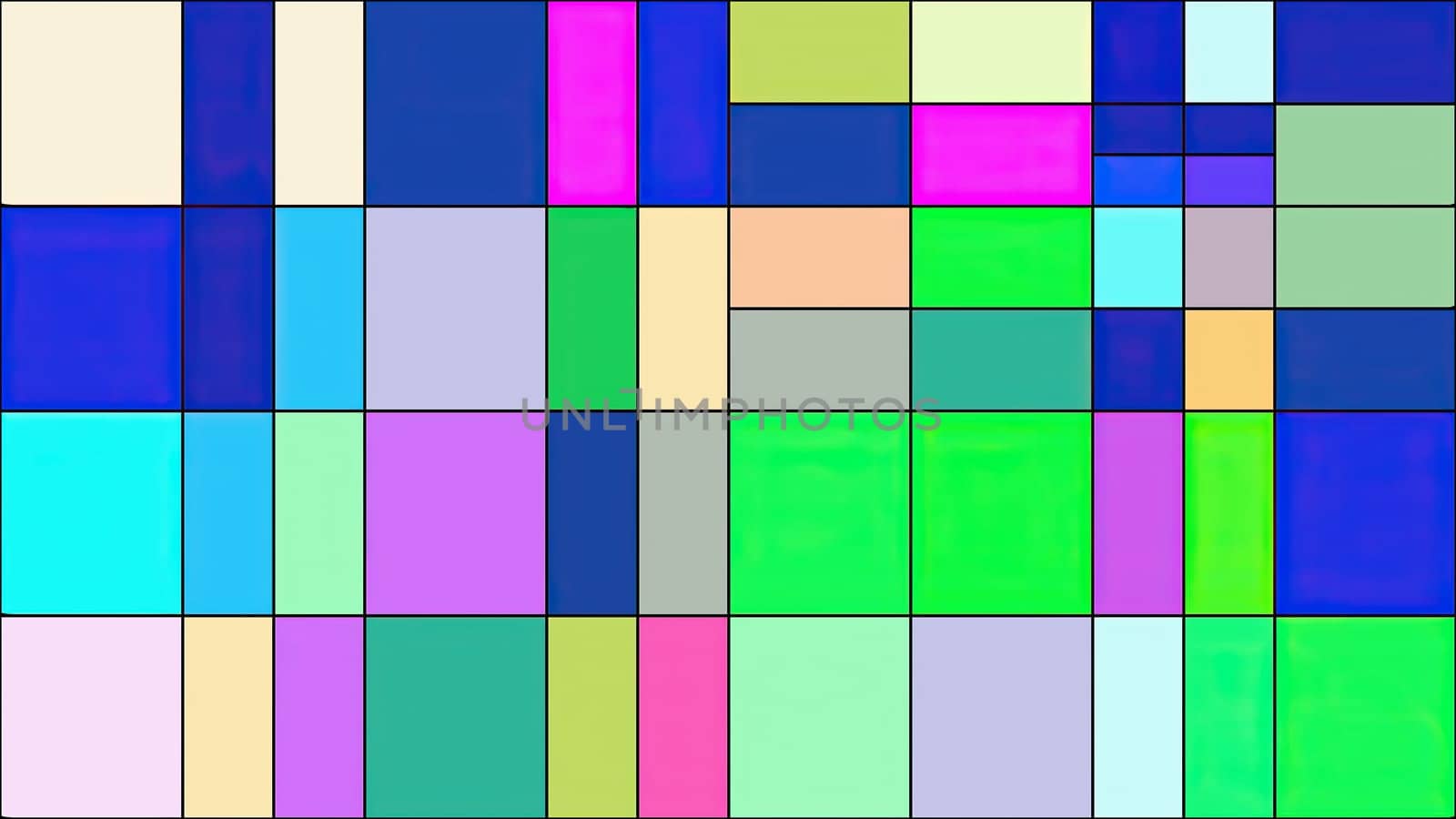 Colorful rectangles mondrian style art illustration,Colorful rectangles mondrian style art illustration