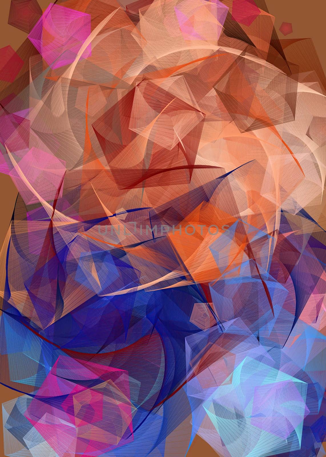 Polygonal geometric pattern triangles background