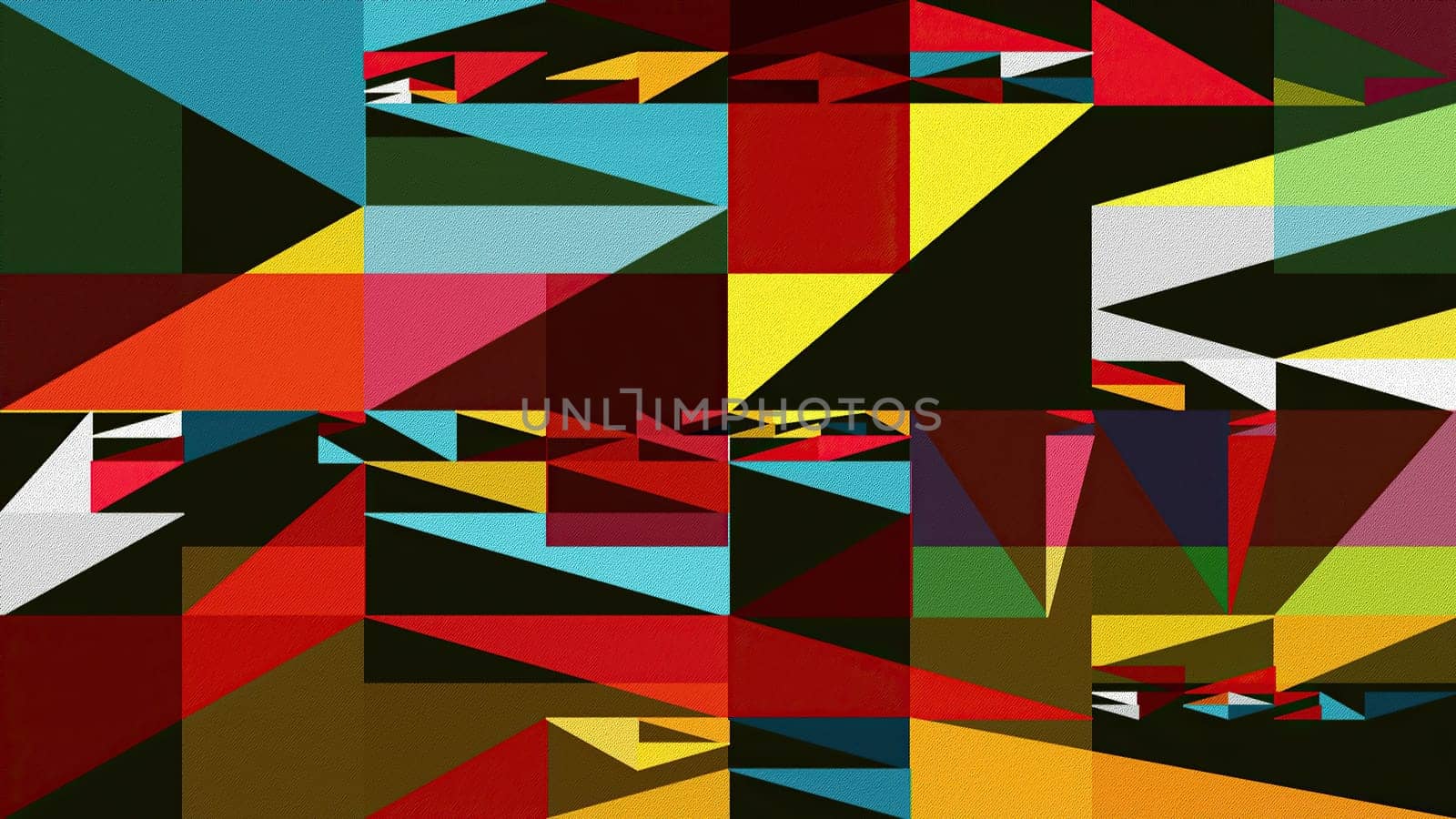 Polygonal geometric pattern triangles background