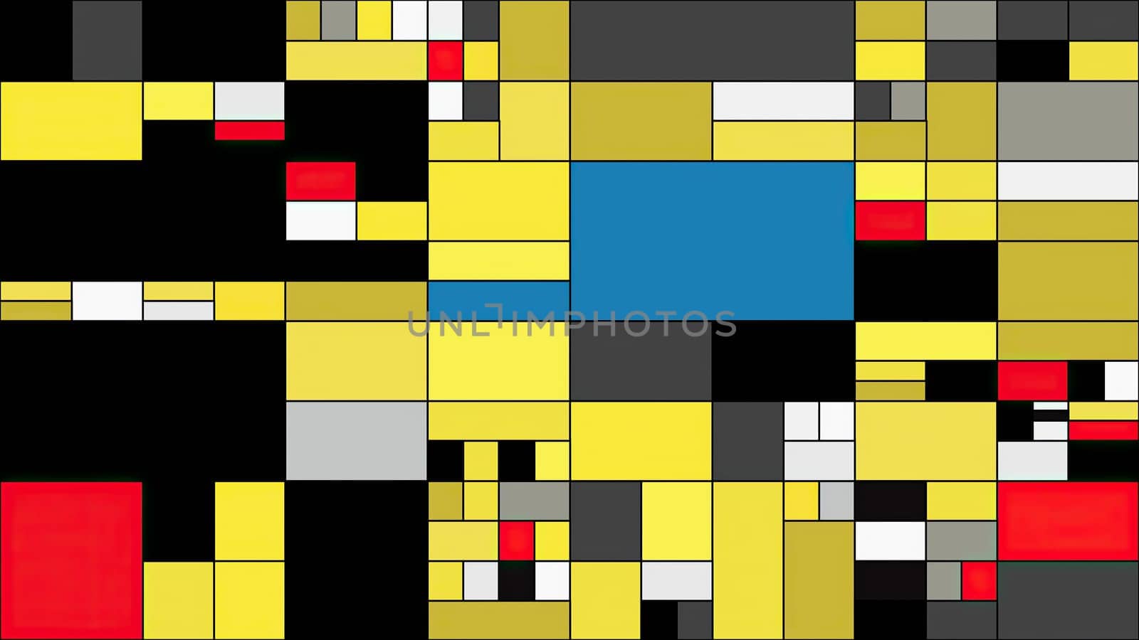 Colorful rectangles mondrian style art illustration,Colorful rectangles mondrian style art illustration