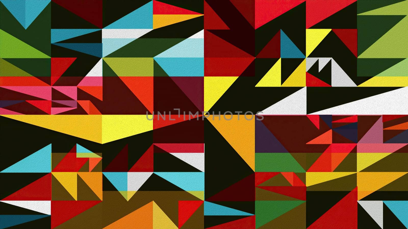 Polygonal geometric pattern triangles background