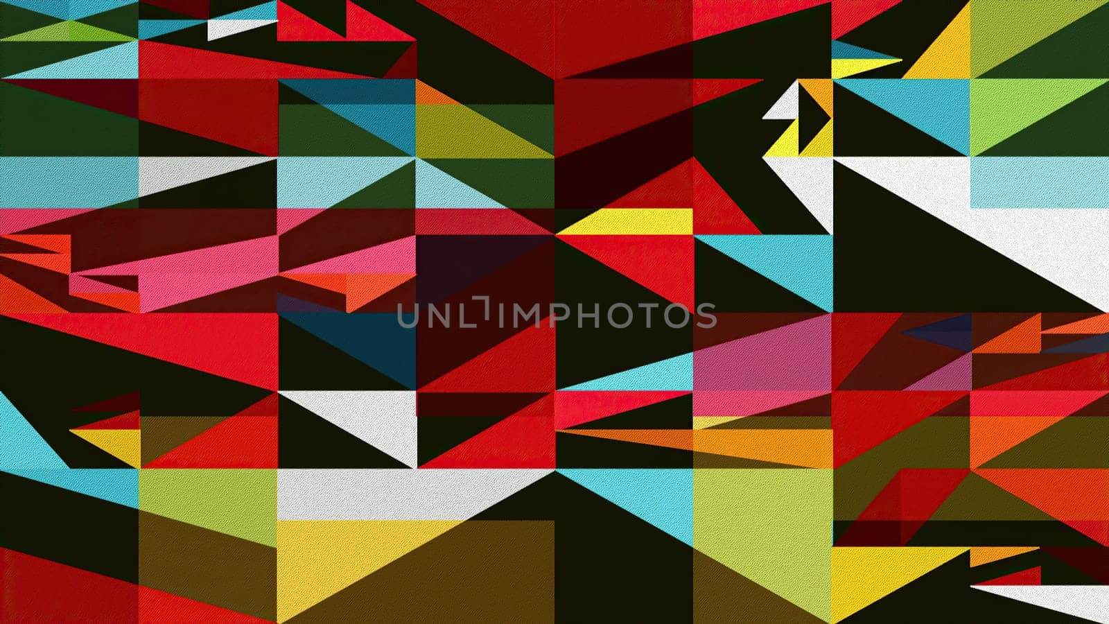 Polygonal geometric pattern triangles background