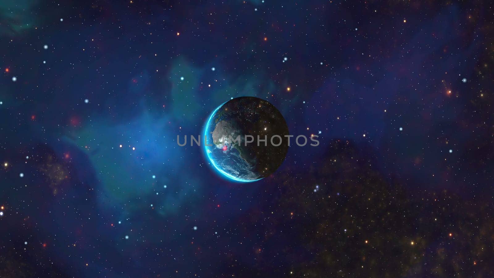 Planet Earth Seen From Space,Planet Earth Seen From Space
